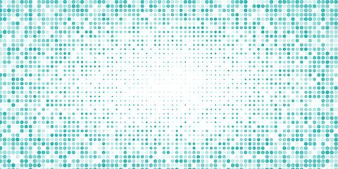 Transparent Vector Gradient Blue Color Halftone Background Staggered Dots classic pattern