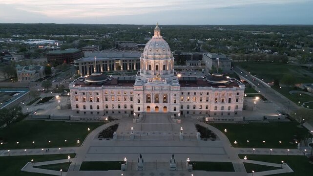 St. Paul, Minnesota, USA at the Capitol
