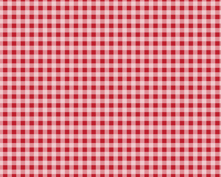 seamless red gingham pattern vector