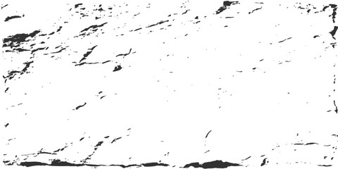 A grunge black ink splat design features a textured paint splash and liquid splatter pattern with flying droplets and a flock of birds in a dirty vector art illustration