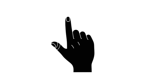 Hand giving middle finger gesture.