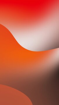 Background animation with red orange and white gradients. Perfect for dynamic presentations, video intros, and modern website backgrounds.