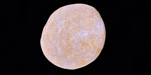 Himalia Jupiter Moon - Himalia is the largest of Jupiter's irregular satellites and the fifth-largest moon overall, with a mean radius of approximately 85 km. © Catmando