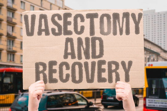 "Vasectomy And Recovery" A vasectomy is a simple outpatient procedure offering permanent contraception for men. VASECTOMY. PERMANENT. CONTRACEPTION. MEN. PROCEDURE.