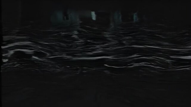 Dilapidated Hallway Interior