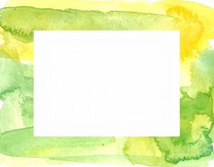 水彩　枠　フレーム