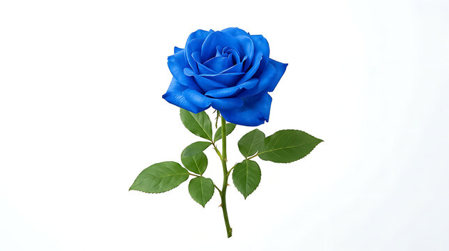 Single Blue Rose With Stem Images – Browse 10,724 Stock Photos