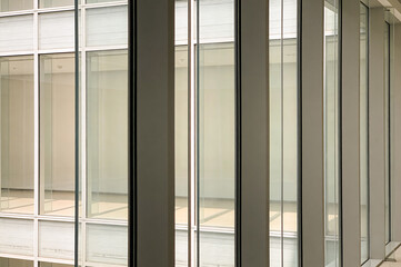 Minimal Glass Architecture Facade