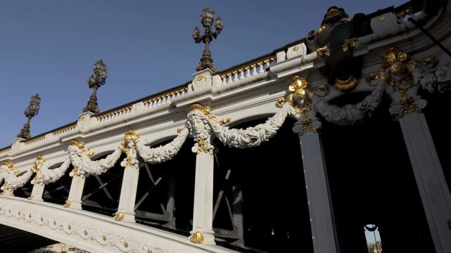 Alexandre III bridge in Paris