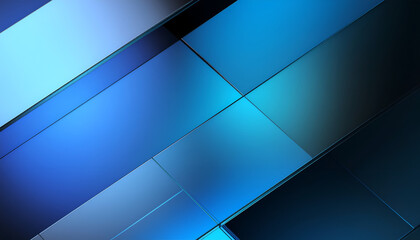 Modern blue gradient geometric pattern with sleek diagonal lines