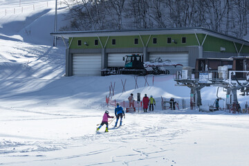 スキー場ペアリフト