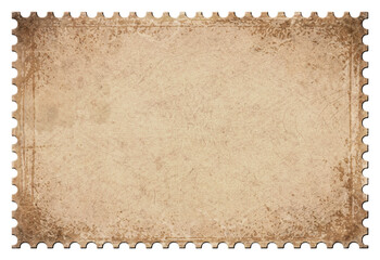 Fototapeta premium Vintage Blank Postage Stamp