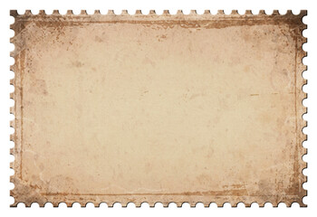 Fototapeta premium Vintage Blank Postage Stamp