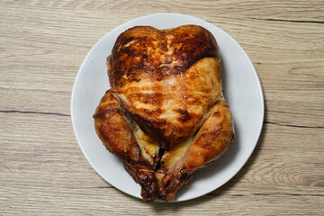 パーティー料理のローストチキン