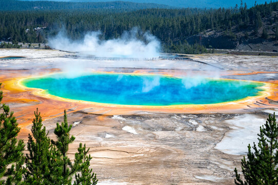 grand prismatic spring yellowstone