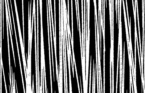 かすれ加工の縦ライン背景 激しい雨とスピード線のグランジテクスチャ