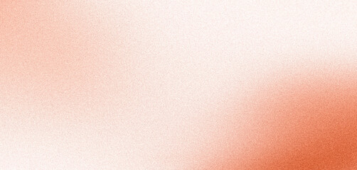 Fototapeta na wymiar Subtle grainy peach pink background, smooth orange blur gradient, noise texture web banner, header wallpaper poster backdrop design