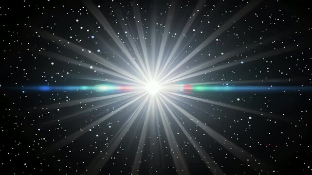 Quantum Superposition Visualization &ndash; Rotating Multicolor Probability Rings Collapsing into Measurement Event