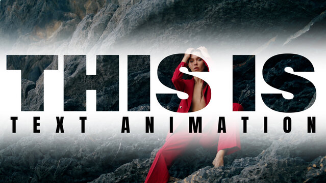 Text Animation with Image