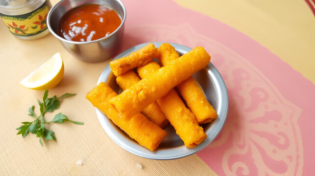 Yellow pipe fryums for food, aloo ponga,fryums pasta pasta, fryum, food, Fried and Spicy Tasty yellow salted pipe, Salted Refill, Most famous and delicious wheat flour Snacks or Fryums, Frymus snack