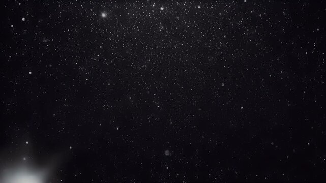 starry night sky starfield in deep space cosmos