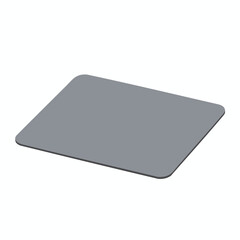 Grey Rectangular Blank Card or Template