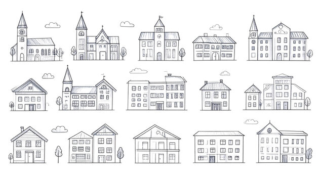 Comprehensive collection of mathematical and logical circuit diagrams and functions isolated on transparent background