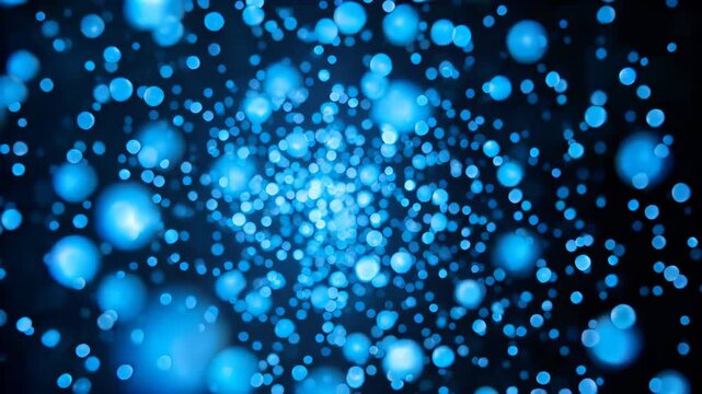 Blue particle background material, blue particle spot convergence