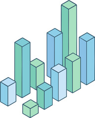 Isometric Business Infographic