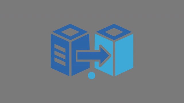 Digital data block transfer loop
