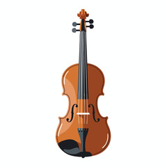 Fototapeta premium Illustration of a Violin Instrument
