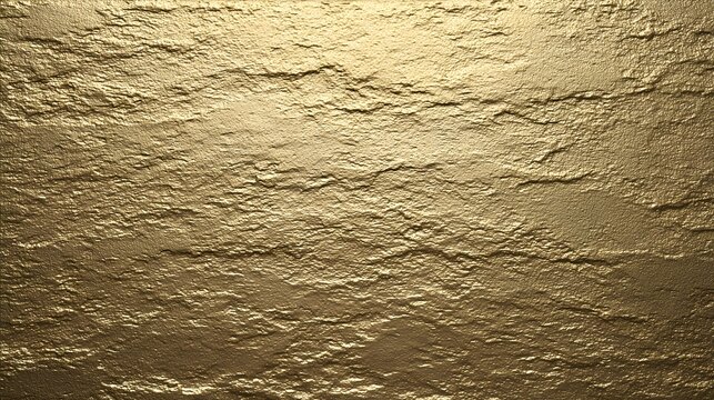 Luxurious Golden Stone Surface With Detailed Natural Rock Texture And Bright Reflections
