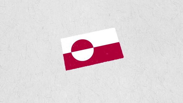 Greenland Rubber Stamp