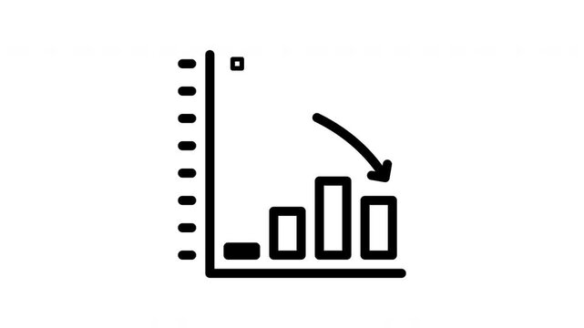 decrease animated icon