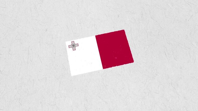 Malta Rubber Stamp