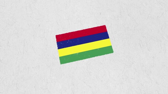 Mauritius Rubber Stamp