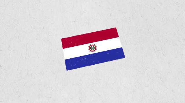 Paraguay Rubber Stamp