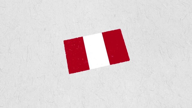 Peru Rubber Stamp
