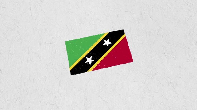 Saint Kitts and Nevis  Rubber Stamp