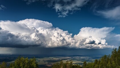 Obraz premium Rain Clouds In The Sky