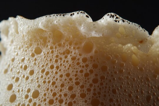 Macro Sponge Texture Shot With Side Lighting