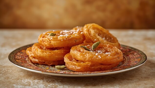 Festive Gujarati sweet treats, fafda and jalebi