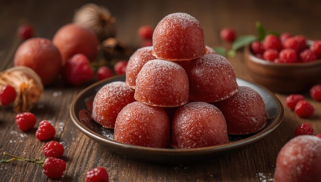 Gulab Jamun dessert