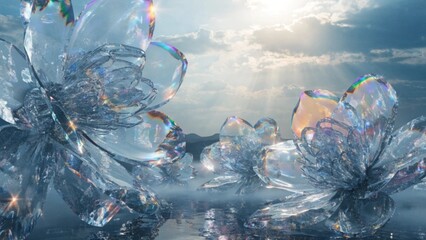 christmas tree in the snow