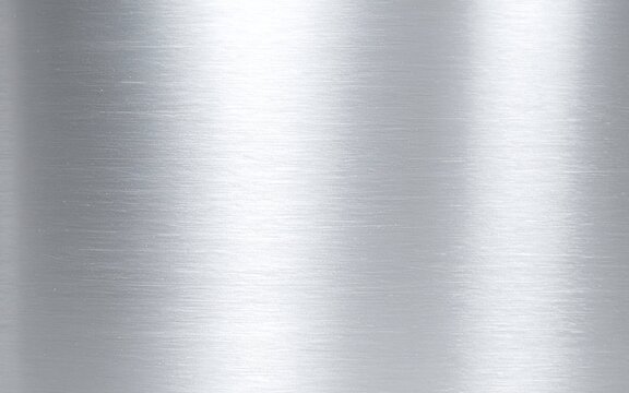 Brushed Metallic Silver Texture Background