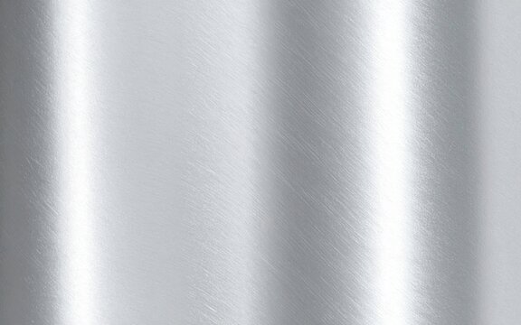 Brushed Metallic Silver Texture Background