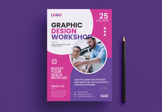 Graphic Design Workshop Flyer
