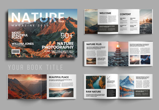 Nature Magazine Template