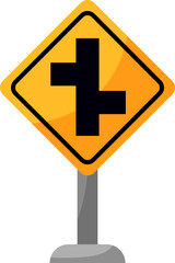 Obraz premium Road Sign Illustration