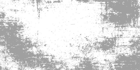 Vintage black and gray grunge texture background with a rough ink paint design on old dirty paper and an antique textured border frame